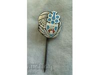 Insigna de fotbal - SPN Krakow, Cracovia, Polonia