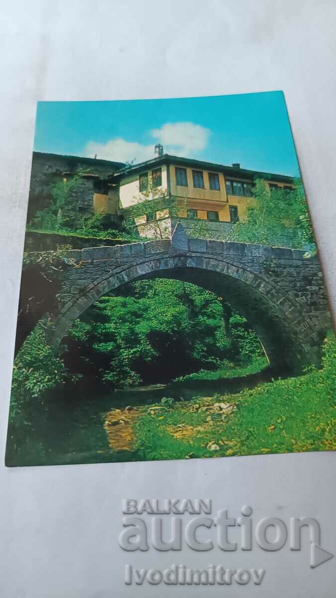 P. K. Koprivshtitsa Η γέφυρα Kalachev και το σπίτι Bozova 1978