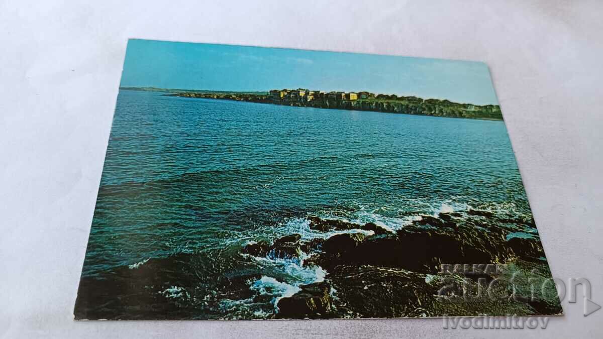 Καρτ ποστάλ Σωζόπολη Γενική άποψη 1982
