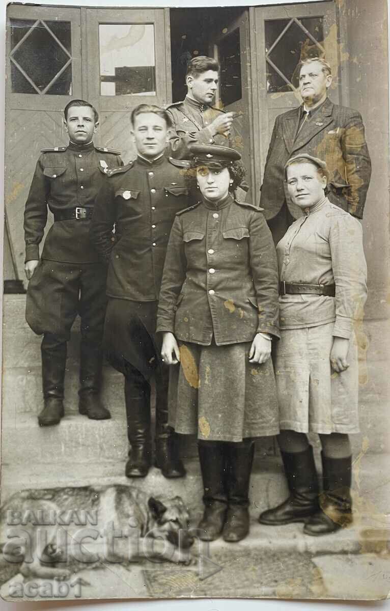 "Liberators from the German yoke" 1944