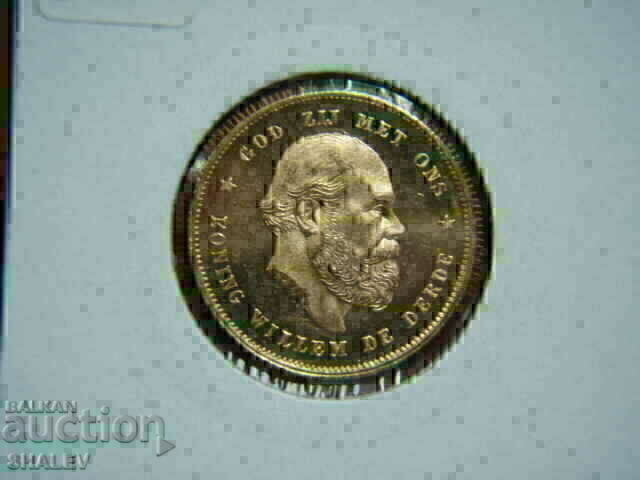 10 Gulden 1877 Țările de Jos (Olanda) /2/ - Unc (aur) - 5