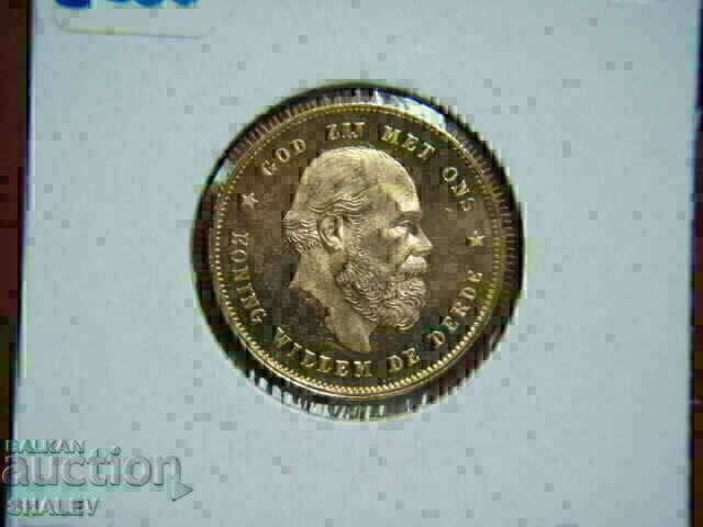 10 Gulden 1877 Țările de Jos (Olanda) /2/ - Unc (aur) - 6