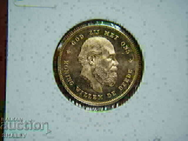 10 Gulden 1877 Țările de Jos (Olanda) /2/ - Unc (aur) - 7