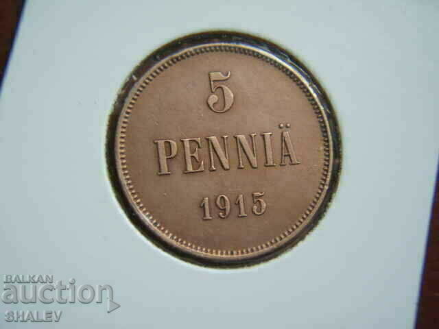 Delivery of 5 Pennia 1915 Finland - AU Delivery of 5 Pennia 1915 Finland - AU
