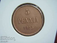 5 Pennia 1915 Finland (5 пеня Финландия) - AU