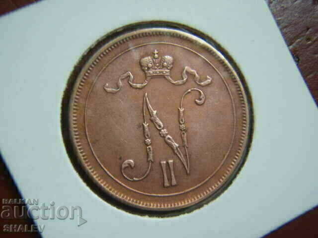 10 Pennie 1915 Finlanda (10 pennie Finlanda) /1/ - XF/AU - 7