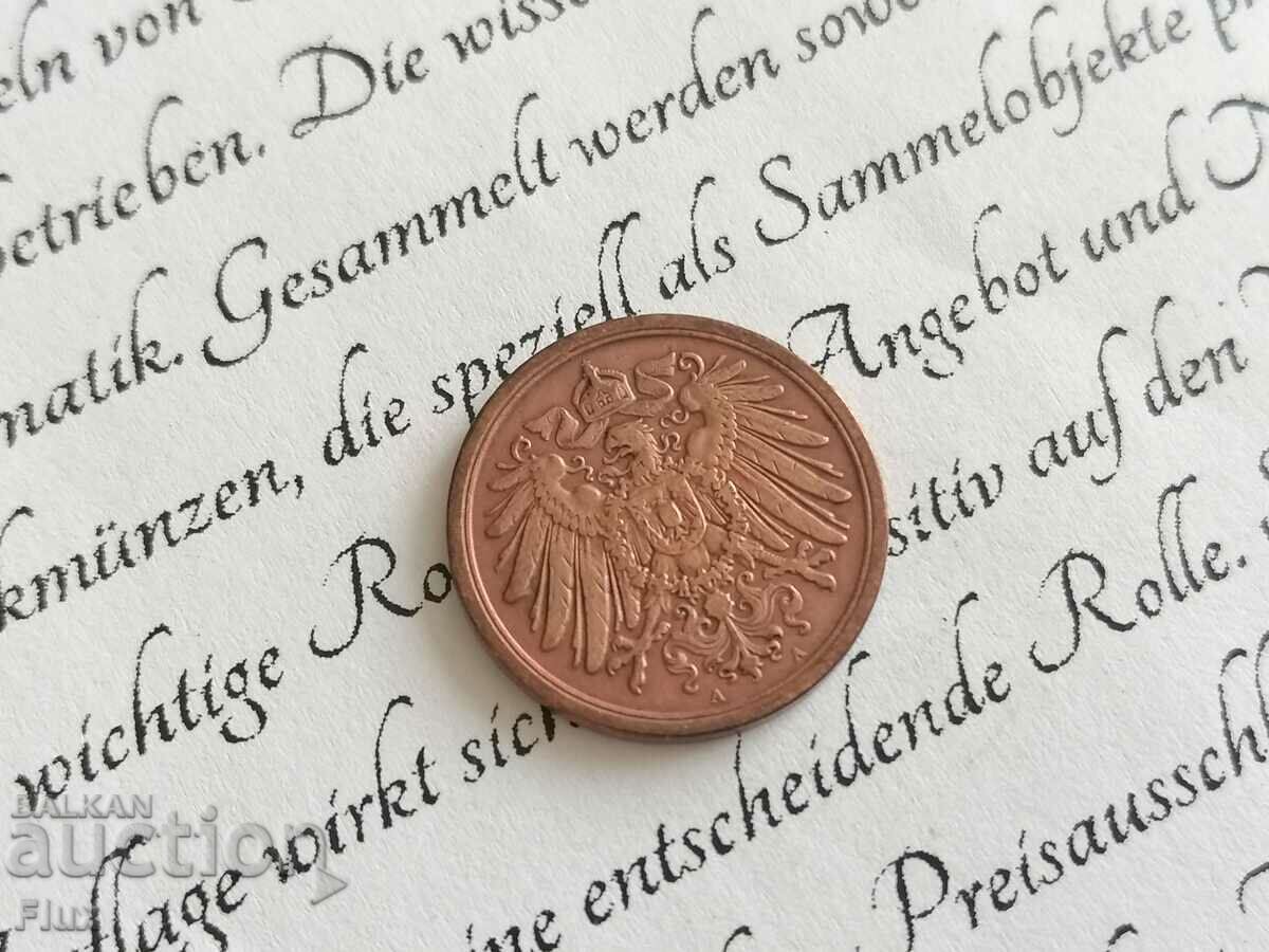 Reich Coin - Germany - 2 Pfennig | 1907; Series A with price 4.50 BGN | € 2.30 Reich Coin - Germany - 2 Pfennig | 1907; Series A with price 4.50 BGN | € 2.30