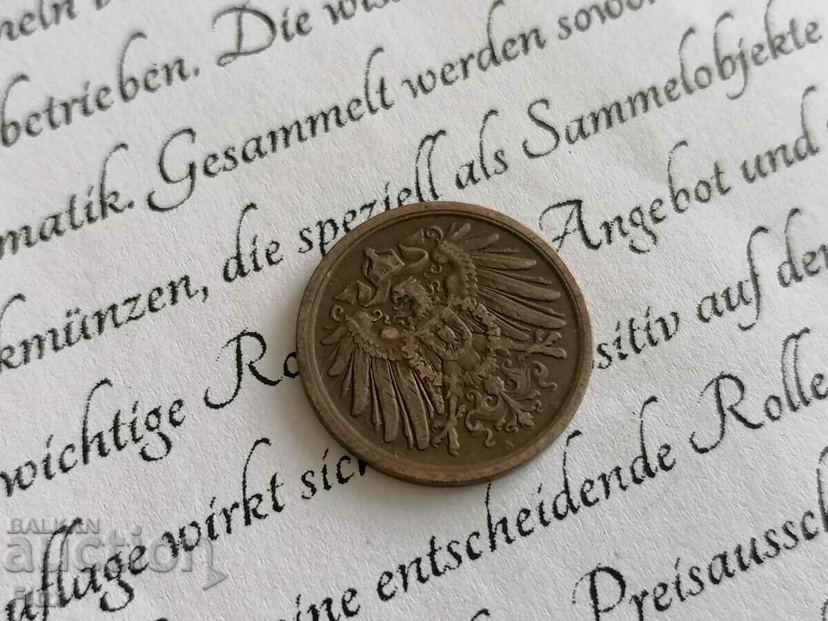 Reich Coin - Germany - 2 Pfennig | 1911; Series A with price 4.50 BGN | € 2.30 Reich Coin - Germany - 2 Pfennig | 1911; Series A with price 4.50 BGN | € 2.30