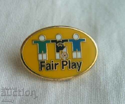 „Fair Play” UEFA / „Fair Play” Insigna de fotbal UEFA