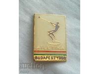 Badge Athletics - Budapest 1968