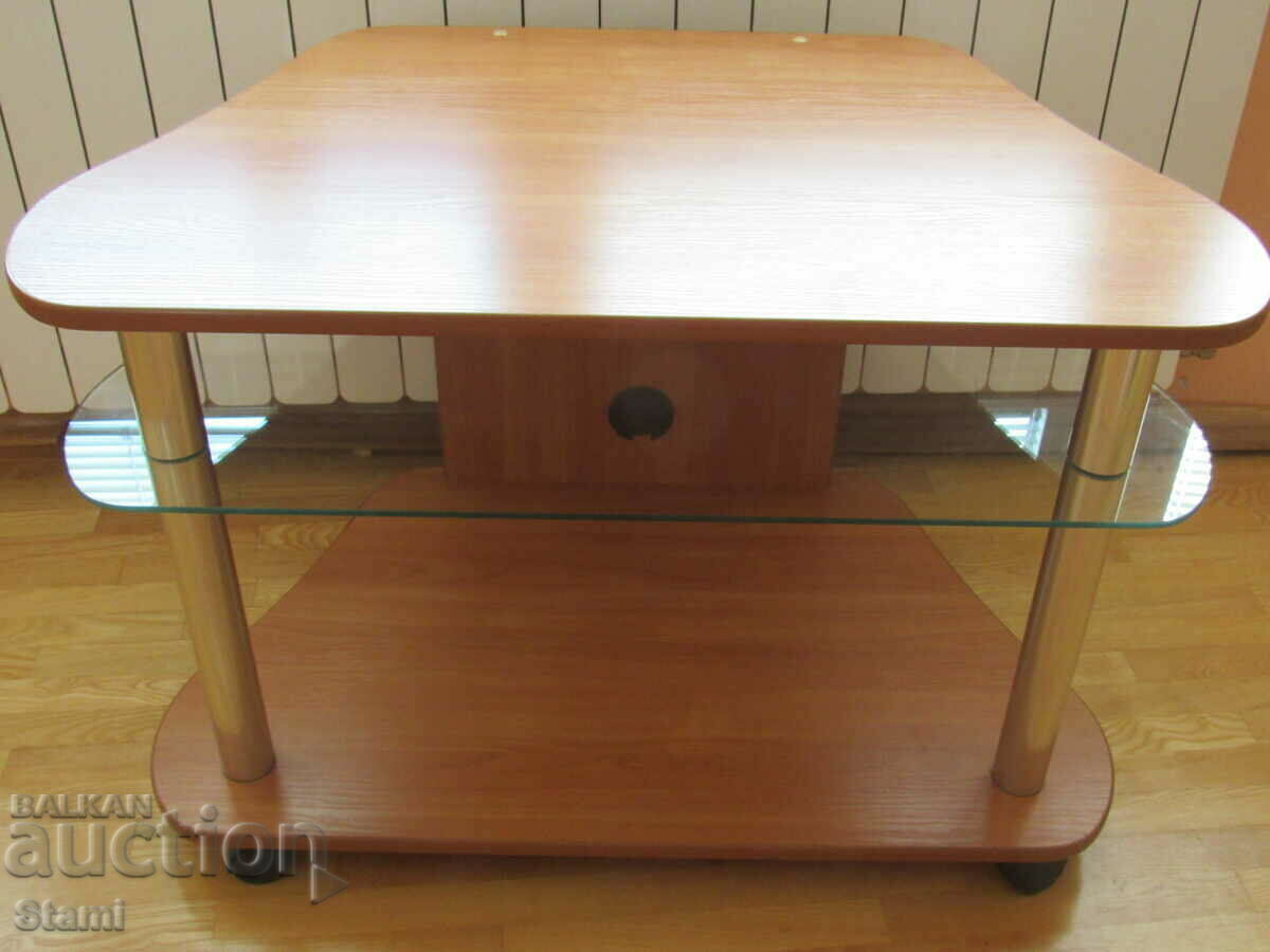 TV table on wheels, new with price 70.00 BGN | € 35.79 TV table on wheels, new with price 70.00 BGN | € 35.79