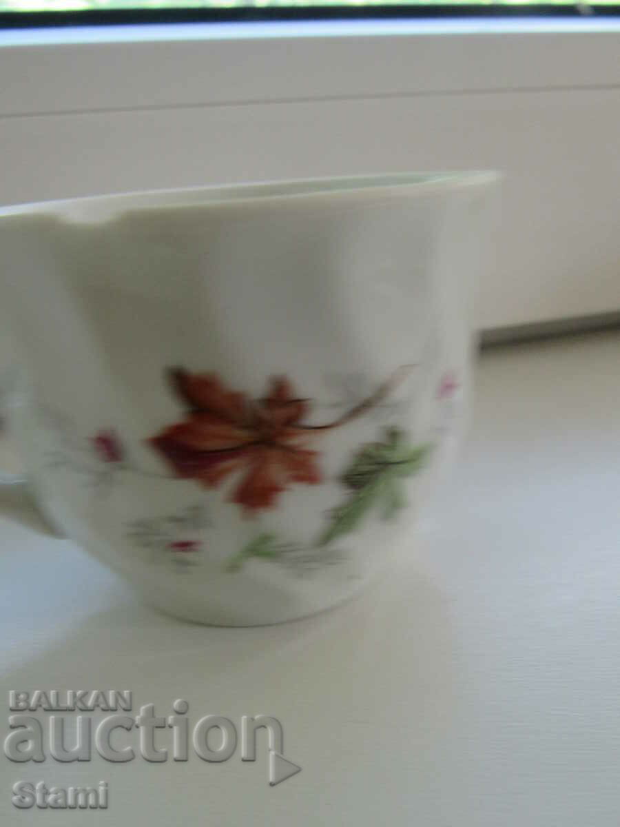 Serviciu cafea din portelan din perioada Soca - 6 Serviciu cafea din portelan din perioada Soca - 6