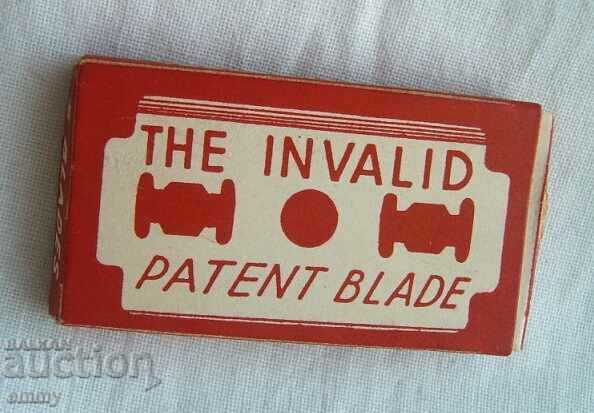 Livrarea Cutite de ras The Invalid blade - 3 bucati, noi, in cutie Livrarea Cutite de ras The Invalid blade - 3 bucati, noi, in cutie