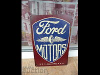 Ford Motors placa metalica ford emblema fanilor masina fords