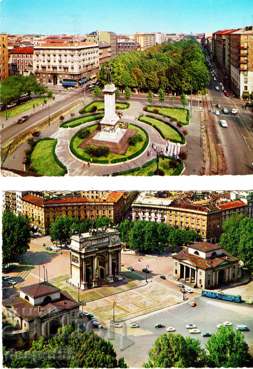 Италия. Изгледи от Милано. с цена 3.00 лв. | € 1.53 Италия. Изгледи от Милано. с цена 3.00 лв. | € 1.53