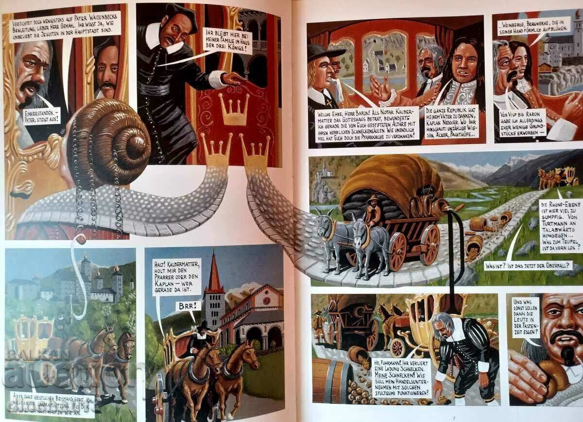 Delivery of Stockalper, roi du Simplon: Sambal Oelek. Comic book Delivery of Stockalper, roi du Simplon: Sambal Oelek. Comic book