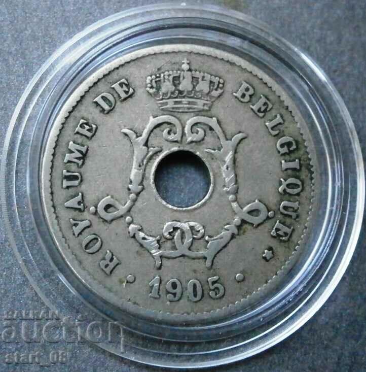 Belgium 10 centimeters 1905