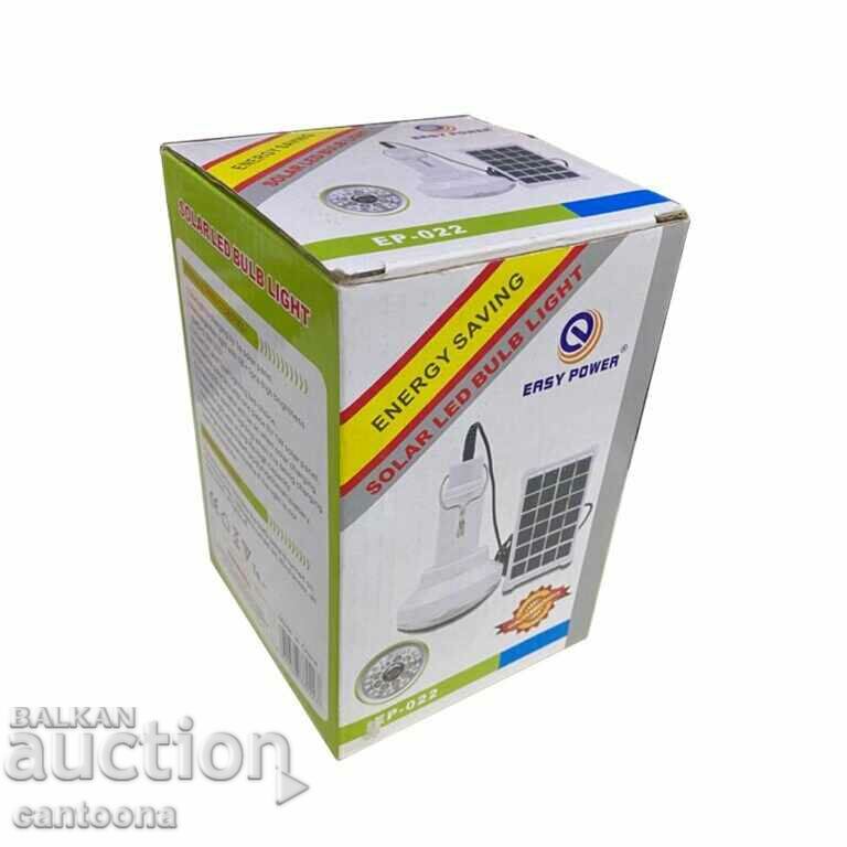 Auction Solar lighting system set EP-022, panel 3W/6V Auction Solar lighting system set EP-022, panel 3W/6V