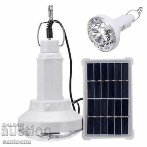 Solar lighting system set EP-022, panel 3W/6V