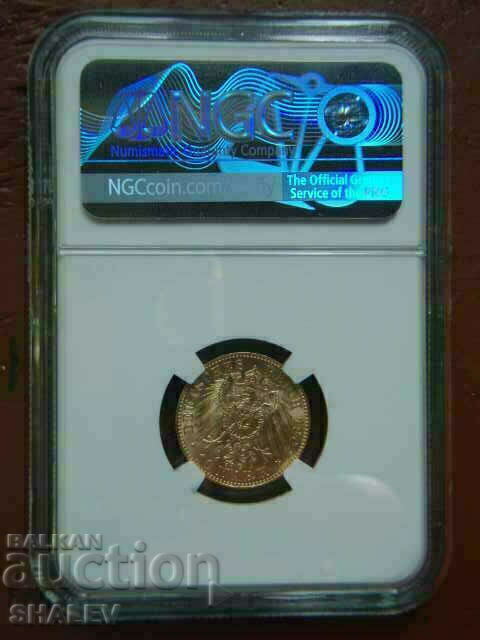 10 Mark 1904 Saxony (Germany) Saxony - NGC MS64 (Gold) - 5