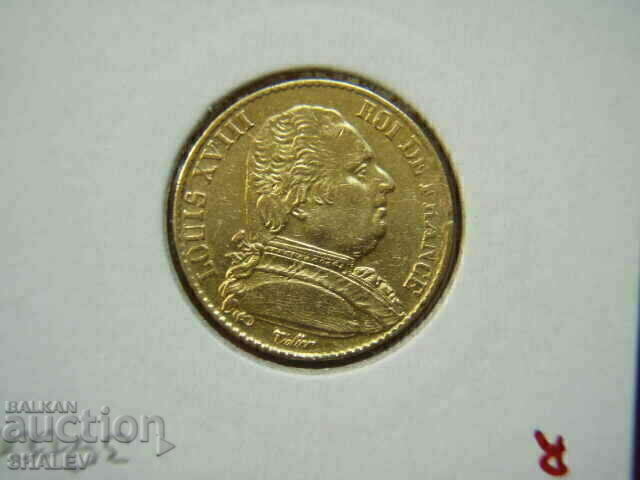 20 Francs 1815 Q France - AU (Gold) - 7 20 Francs 1815 Q France - AU (Gold) - 7