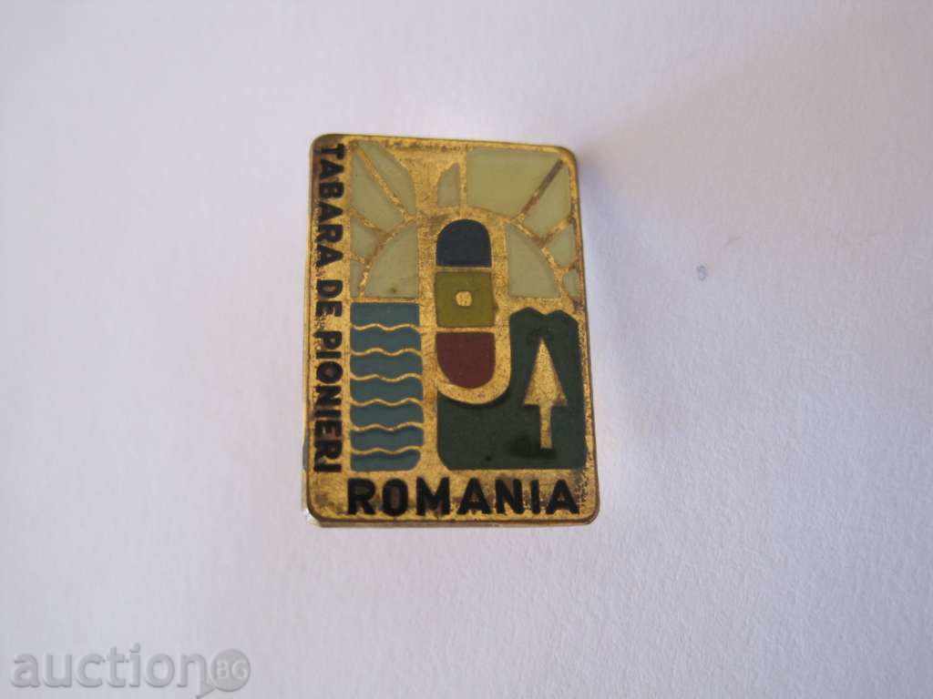 Insigna - tabara de pionieri Insigna - tabara de pionieri