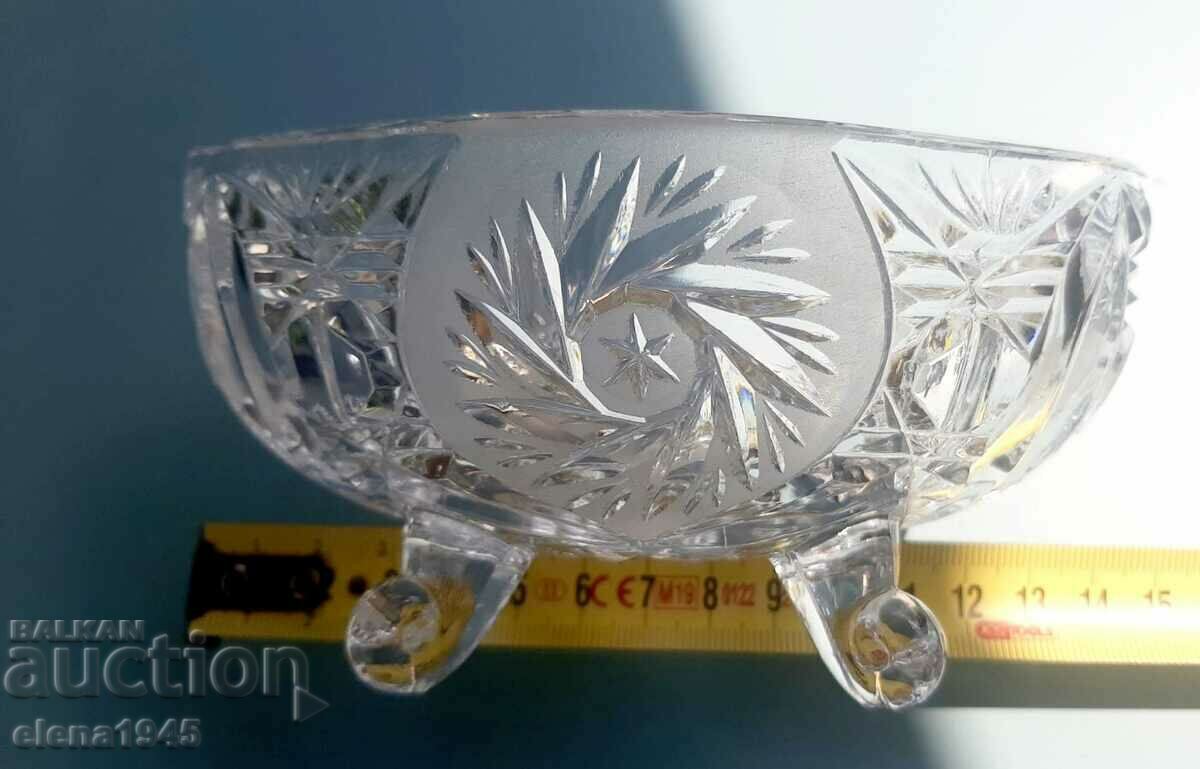 Crystal bowl with price 50.00 BGN | € 25.56