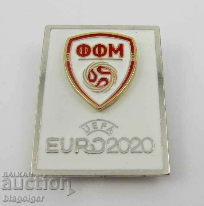 Football Federation of North Macedonia for EURO 2020 with price 13.99 BGN | € 7.15 Football Federation of North Macedonia for EURO 2020 with price 13.99 BGN | € 7.15