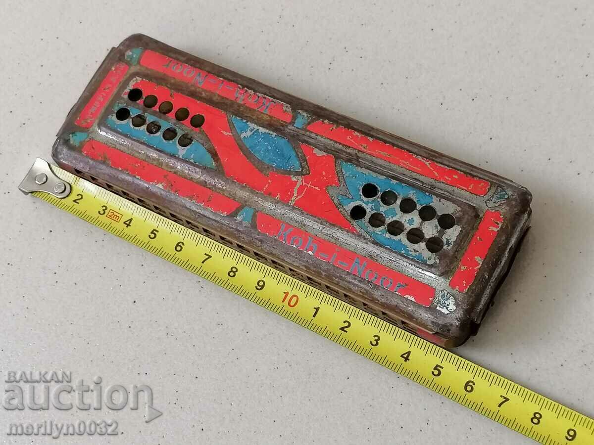 Large Vintage German Koh-i-Noor Harmonica with price 52.00 BGN | € 26.59 Large Vintage German Koh-i-Noor Harmonica with price 52.00 BGN | € 26.59