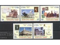 Чист и марки Световна филателна изложба ESPANA 2000 от Куба