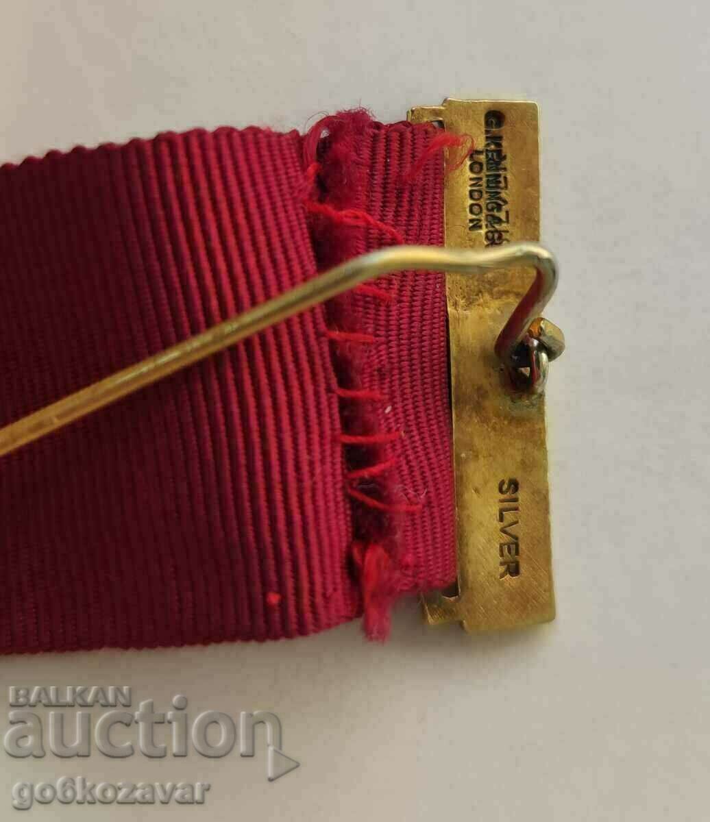 Delivery of Freemasons Freemasonry Rare 0.925 Silver Masonic Medal! Delivery of Freemasons Freemasonry Rare 0.925 Silver Masonic Medal!