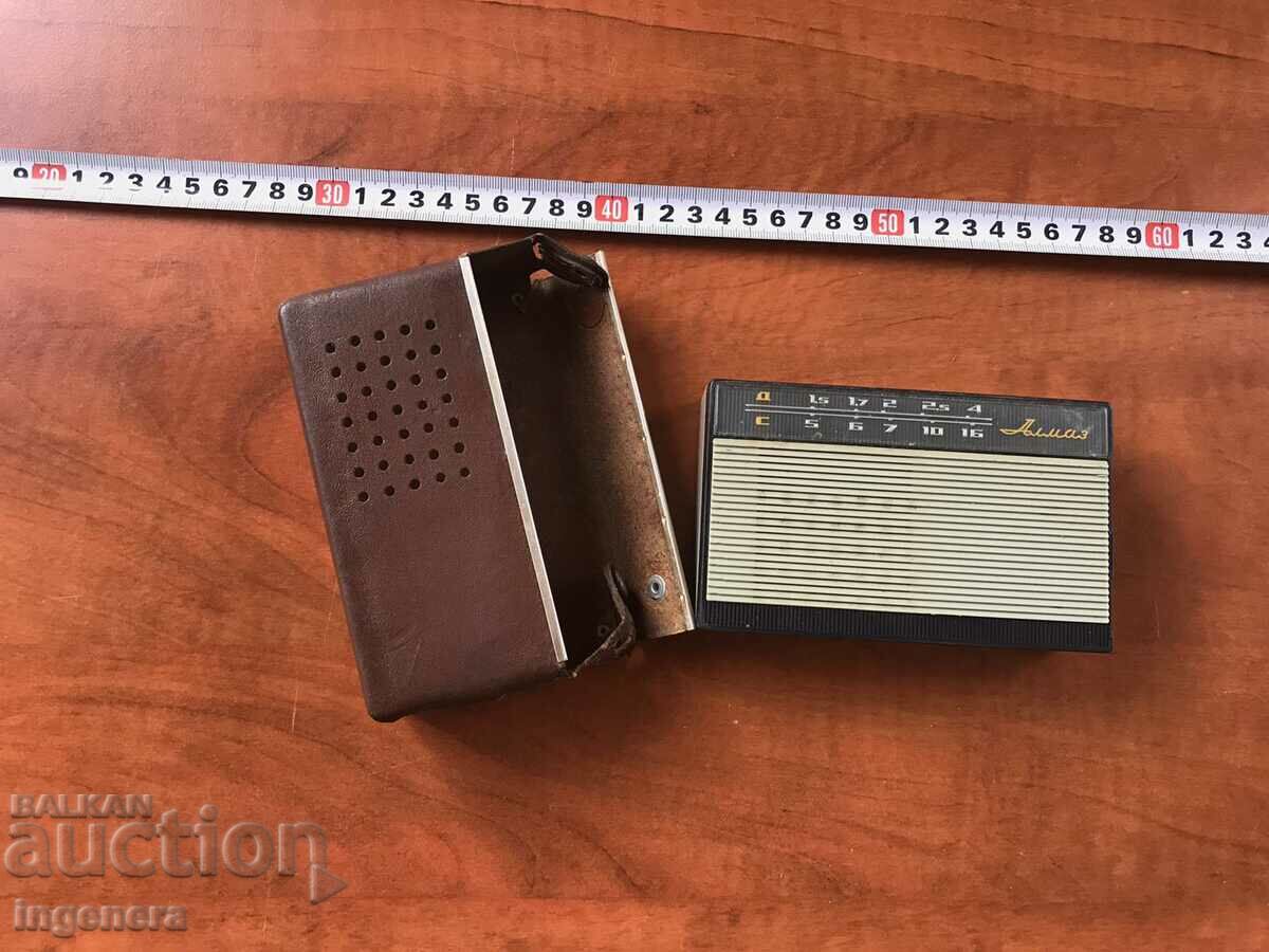 RADIO TRANSISTOR "ALMAZ" RADIO - 5 RADIO TRANSISTOR "ALMAZ" RADIO - 5