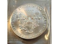 American Eagle 1 oz Silver 9,999 Ounce 1990 UNC Proof