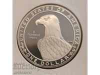 1 dolar SUA 1983 Jubileu de argint UNC