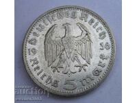 SILVER COIN GERMANY 5 MARK 1936 YEAR