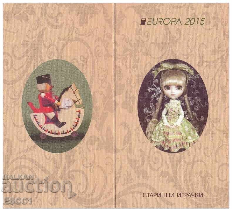 Clear marks in the Europe SEP 2015 carnet from Bulgaria with price 27.00 BGN | € 13.80 Clear marks in the Europe SEP 2015 carnet from Bulgaria with price 27.00 BGN | € 13.80