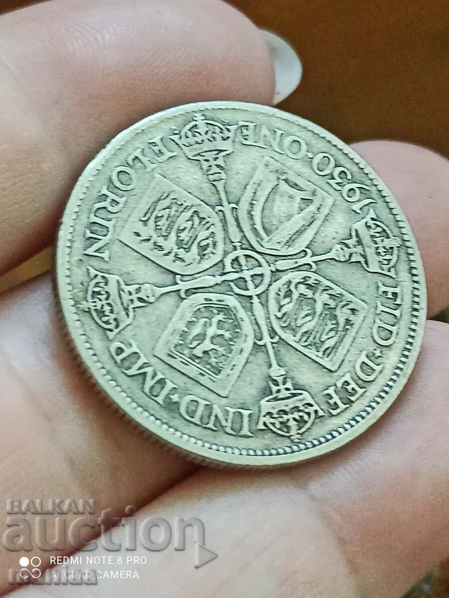 Delivery of 1 Florin 1930 Great Britain silver Delivery of 1 Florin 1930 Great Britain silver