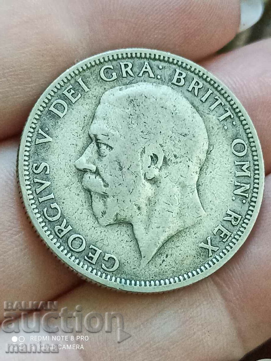 1 Florin 1930 Great Britain silver - 5 1 Florin 1930 Great Britain silver - 5