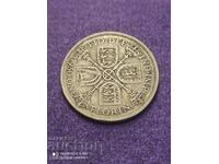 1 Florin 1930 Marea Britanie argint