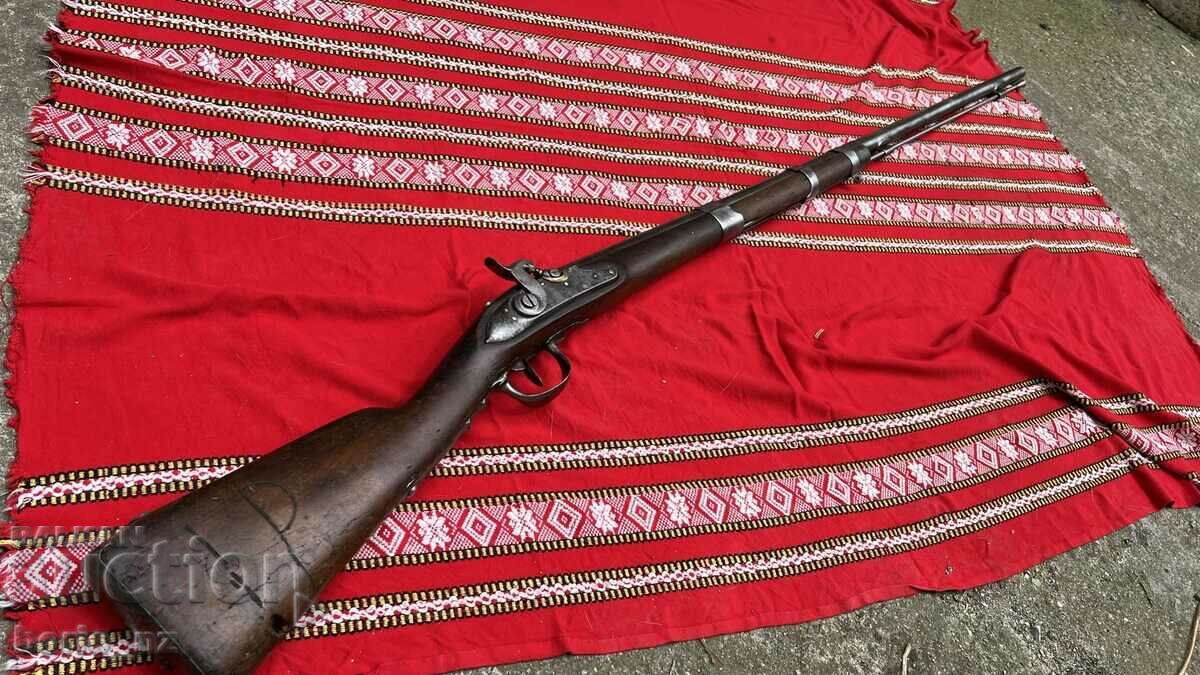 Auction  Capsule army rifle preserved working markings