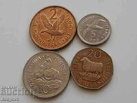 Falkland Islands coin lot; Falkland islands