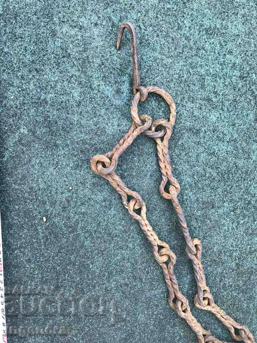 FIREPLACE CHAIN OLD FORGED RENAISSANCE CHAIN with price 39.00 BGN | € 19.94 FIREPLACE CHAIN OLD FORGED RENAISSANCE CHAIN with price 39.00 BGN | € 19.94