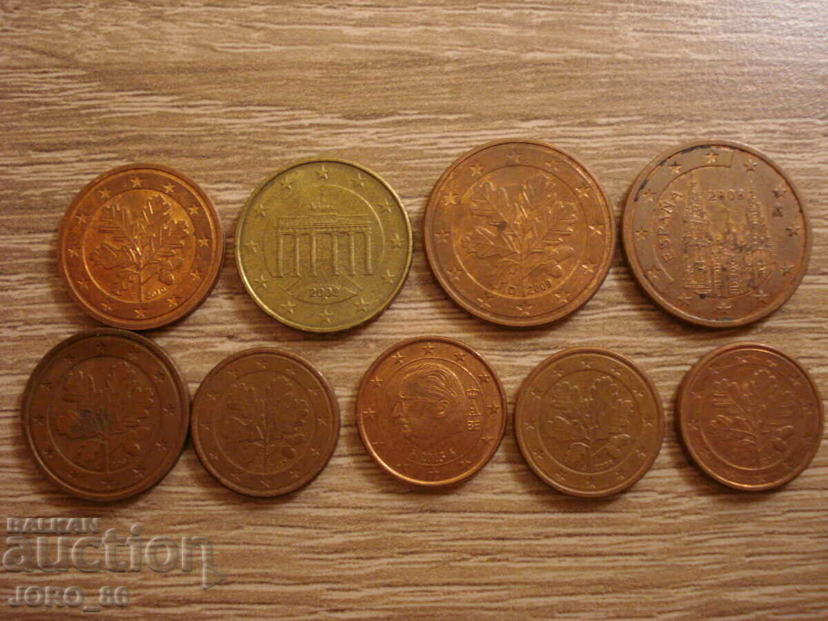 Евро центове 2002 г. с цена € 3.00 | 5.87 лв.