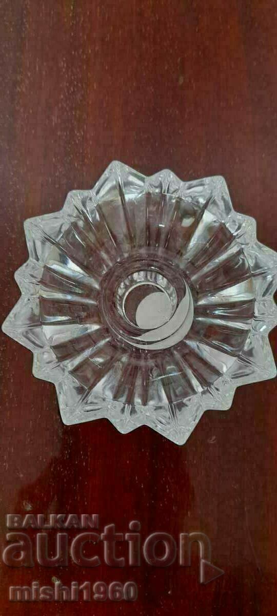 Suport de lumanare din cristal