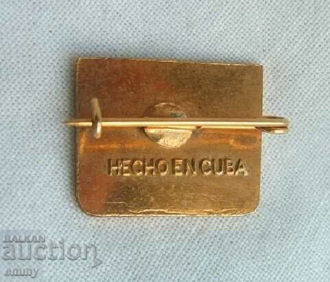 Badge Cuba - flag, banner with price 4.00 BGN | € 2.05