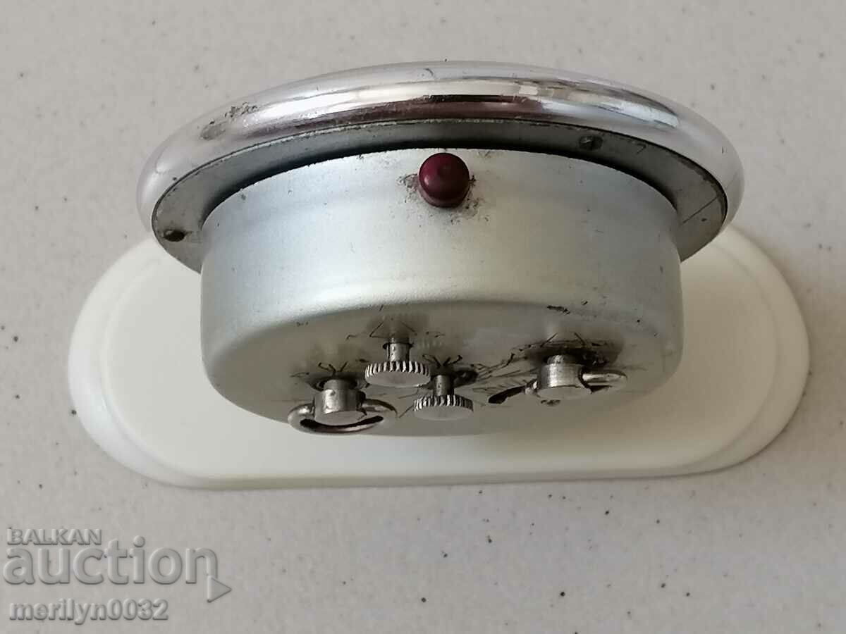 Auction Desktop clock "GLORY", alarm clock - USSR, WORKS Auction Desktop clock "GLORY", alarm clock - USSR, WORKS