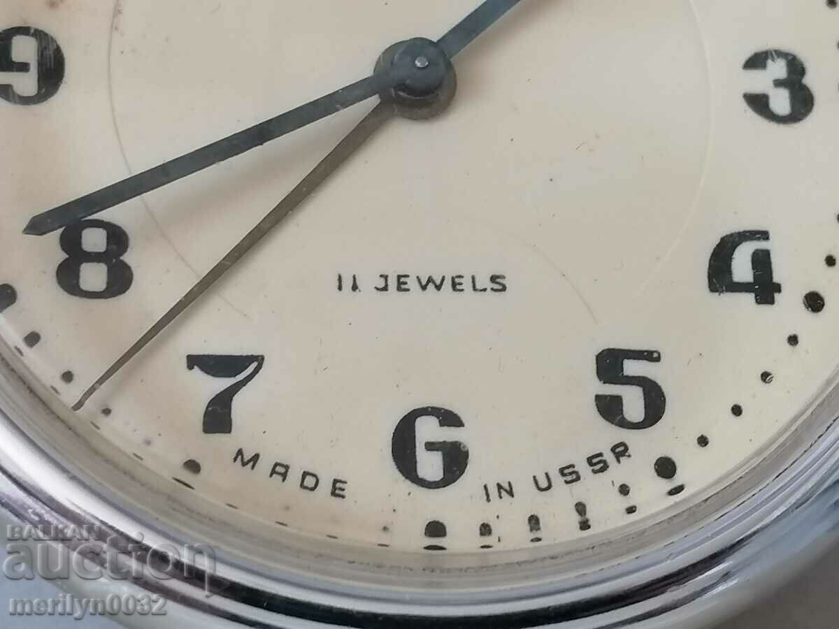 Delivery of Desktop clock "GLORY", alarm clock - USSR, WORKS Delivery of Desktop clock "GLORY", alarm clock - USSR, WORKS