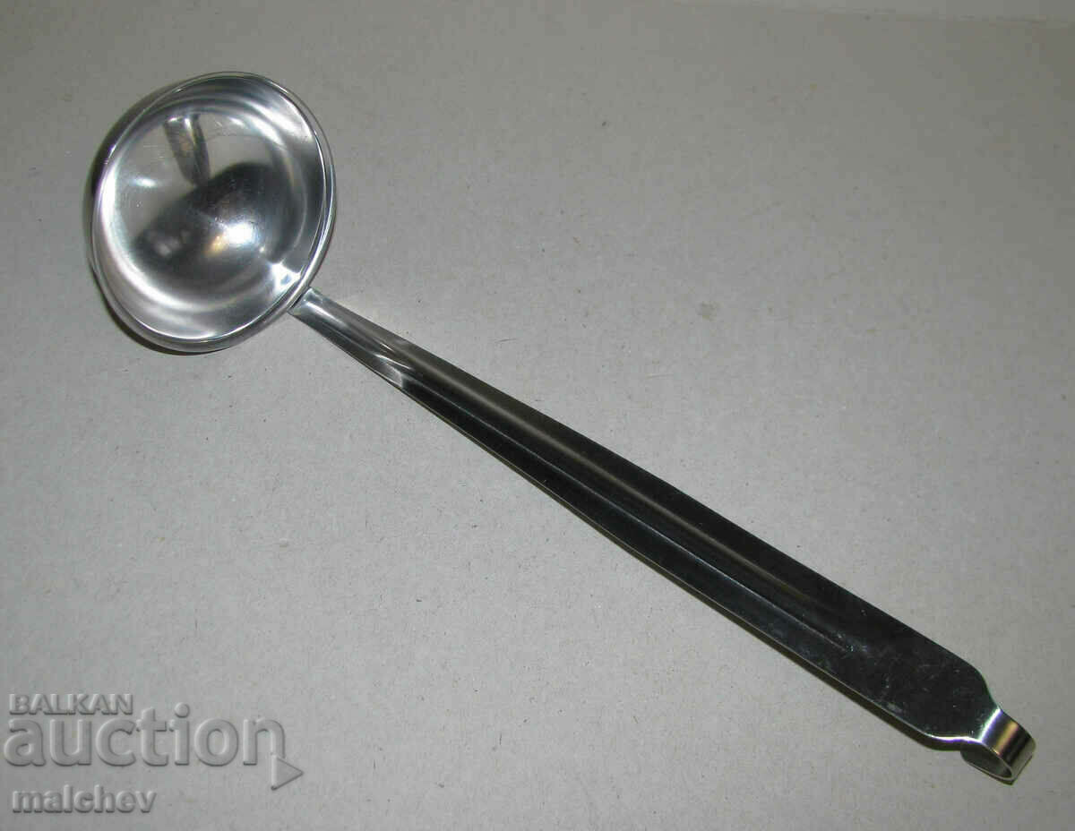 Ladle 28 cm stainless steel, completely preserved