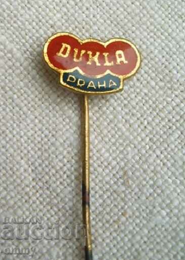 Football badge - FC Dukla / Dukla Praha, Czechoslovakia