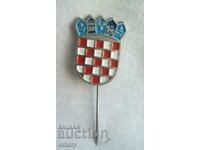 Badge Croatia, Croatian - coat of arms